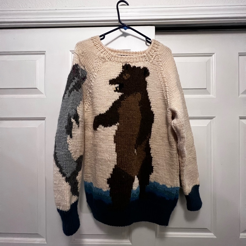 COPY - EUC Hand Crafted sweater! Size L/XL